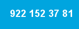 922 152 37 81